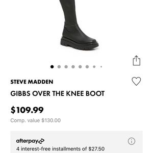 Steve Madden Gibbs Over the Knee Boots
